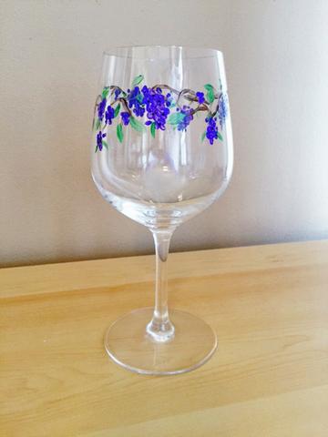 Grape Vines - Wine Glass