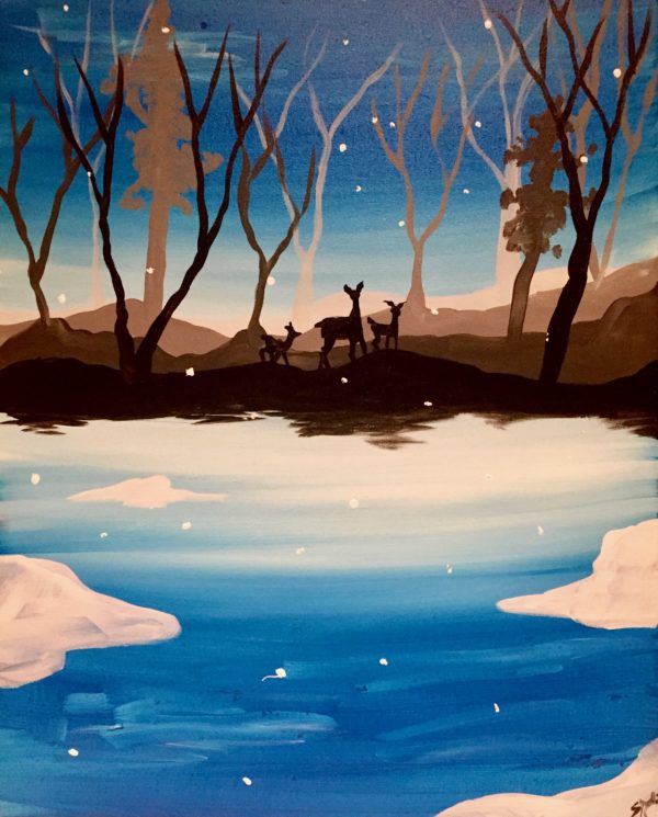 First Fawns - Paint Night by Paint & Cocktails