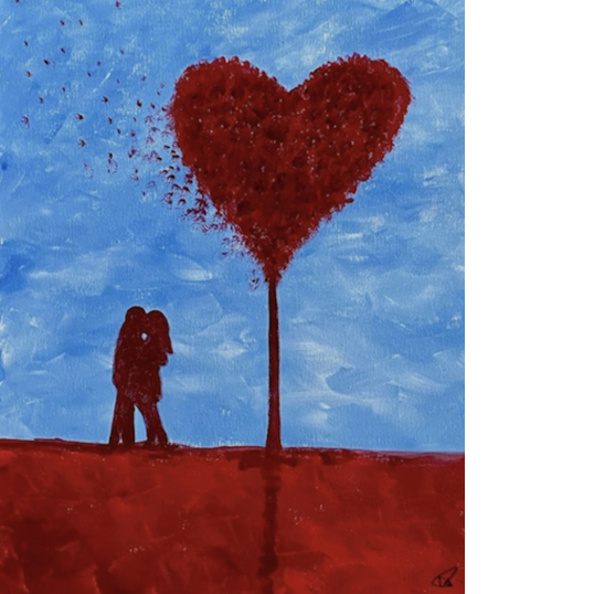 Valentines Paint Night at Symposium, Cambridge - "Tree Of Love" - Feb 12th, 2025