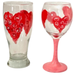 Paint On 2 Wine Glasses At The Pickle Barrel, Waterloo - Mar 31st, 2026 - Image 3