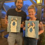 Paint Night At Kings Sports Bar, Guelph – June 18th, 2026 "Llama Love" - Image 2