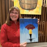 Paint Night at Shoeless Joe's, Guelph - May 26th, 2026 "Singing In The Rain" - Image 2
